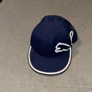 Navy Puma Hat Rickie Fowler